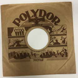 Original Polydor Cover fr 25er Schellackplatten A5 B