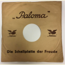 Original Paloma Cover für 25er Schellackplatten A1 B