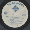 Peter Anders - Blumenarie / Wohin seid ihr entschwunden