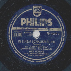 Will Höhne - In einem Schaukelstuhl / Blacky Blue