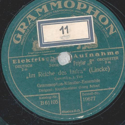 Grammophon-Knstler-Ensemble - Im Reiche der Indra 1. Teil / 2. Teil