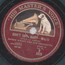 Marek Weber - Fairy On The Clock / Don´t Cry, Baby