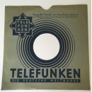 Original Telefunken Cover für 25er Schellackplatten A30 C