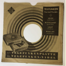 Original Telefunken Cover für 25er Schellackplatten A44 C