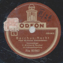 C. Richard Tauber - Frasquita / Bacchus Nacht