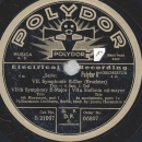 Philharmonic Orchestra, Berlin: Jascha Horenstein - VII. Symphony  E-Dur (unvollständig -- 6 Platten)