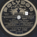 Philharmonic Orchestra, Berlin: Jascha Horenstein - VII. Symphony  E-Dur (unvollständig -- 6 Platten)
