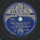 Bob Crosby - Shake Down The Stars / Fools Rush In