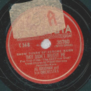 Al Goodmann - Look For The Silver Lining / They Didn´ t Beoieve Me