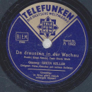 Greta Keller - In Wien gibt´s manch winziges Gasserl / Das draussen in der Wachau