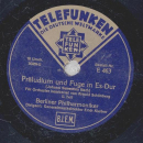 Berliner Philharmoniker: Erich Kleiber - Präludium und Fuge in Es-Dur (2 Records)