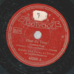 Goldy und Peter de Vries - Hast du Töne! / Cigarettes and Whisky
