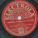 Londoner Symphonie-Orchester: Albert Coates - Ungarische Rhapsodie Nr. 1 in F-Dur Teil I und II