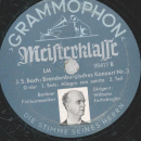 Berliner Philharmoniker: Wilhelm Furtwängler - J.S.Bach: Brandenburgisches Konzert Nr. 3 G-Dur: 1. Satz: Allegro con spirito Teil I und II