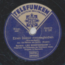 Leo Schützendorf - Die Verleumdung, sie ist ein Lüftchen / Einen Doktor meinesgleichen