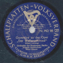 Orchester der Staatsoper, Berlin: Alfred Schmidt - Ouvertüre zu der Oper: Der Waffenschmied / Ouvertüre zu der Oper: Der Wildschütz