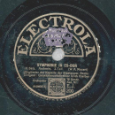 Mitgl. d. Kapelle der Staatsoper, Berlin: Erich Kleiber - Symphonie in Es-Dur (3 Platten)