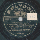 Herbert von Karajan - Tschaikowsky, op. 74 6. Symphonie, h-moll (4 Platten, unvollständig)