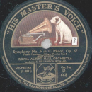 Royal Albert Hall Orchestra - Symphony No. 5 in C Minor, Op. 67 (4 Platten)