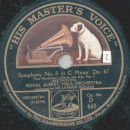 Royal Albert Hall Orchestra - Symphony No. 5 in C Minor, Op. 67 (4 Platten)