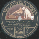 Royal Albert Hall Orchestra - Symphony No. 5 in C Minor, Op. 67 (4 Platten)