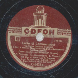 A. Gianotti, G. Mamacchini, L. Neroni, Lina Pagliugi - Lucia di Lammermoor ( 12 Platten )