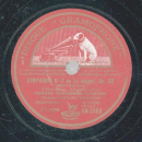 Orchestre Philharmonique de New York: Arturo Toscanini - Symphonie N. 7 en La majeur OP. 92 (3 Platten, unvollständig)