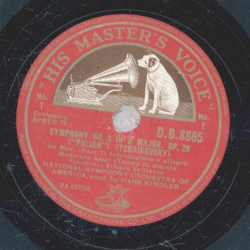 National Symphony Orchestra Of America - Symphony No.3 In D Major OP.29 ( 5 Platten )