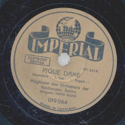 Mitglieder des Ochesters der Reichsoper - Pique Dame 1....