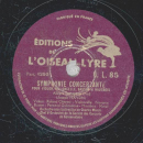 Charles Münch - Symphonie Concertante (2 Platten)