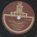 Willem Mengelberg - Egmont-Ouvertüre Teil I und II