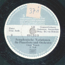 Géza Anda - César Frank: Symphonische Variationen für Pianoforte und Orchester Teil 1-4 ( 2 Platten )