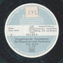 Géza Anda - César Frank: Symphonische Variationen für Pianoforte und Orchester Teil 1-4 ( 2 Platten )