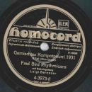 Fred Bird Rhythmicans - Gemischtes Kompotpourri 1931 1. Teil / 2. Teil