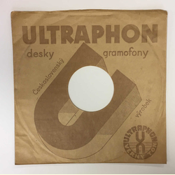 Original Ultraphon Cover fr 25er Schellackplatten A6 C