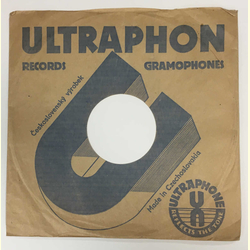 Original Ultraphon Cover fr 25er Schellackplatten A9 B