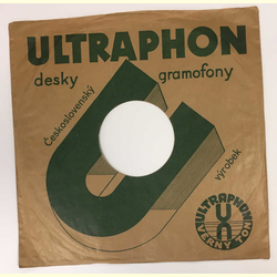 Original Ultraphon Cover fr 25er Schellackplatten A10 A