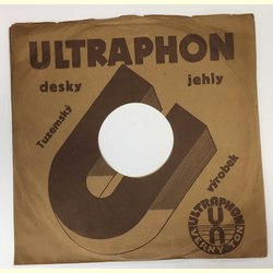 Original Ultraphon Cover fr 25er Schellackplatten A15 B