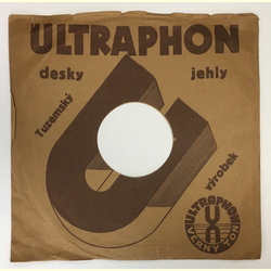 Original Ultraphon Cover fr 25er Schellackplatten A15 B