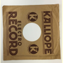 Original Kalliope Cover für 25er Schellackplatten A3 B