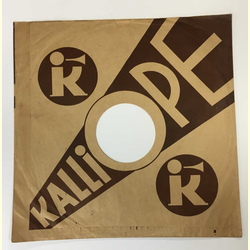 Original Kalliope Cover fr 25er Schellackplatten A4 A