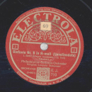 Philadelphia Sinfionie Orchester - Sinfonie Nr.8 in H- moll /( Unvolllendete ) 3 Platten