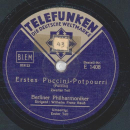 Berliner Philharmoniker - Erstes Puccini-Potpourri Teil I und II