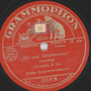 Großes Symphonie-Orchester - Zar und Zimmermann, Ouvertüre Teil I und II