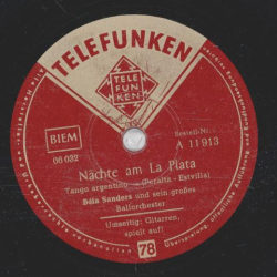 Béla Sanders - Nächte am La Plata / Gitarren, spielt auf !