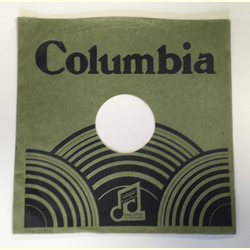 Original Columbia Cover fr 25er Schellackplatten