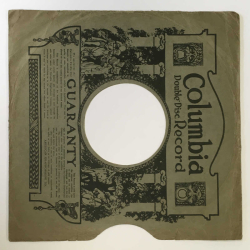 Original Columbia Cover für 25er Schellackplatten A5 C