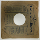 Original Columbia Cover für 25er Schellackplatten A18 C