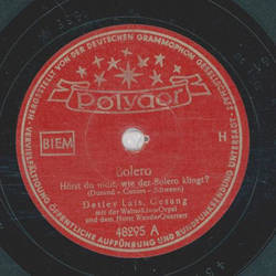 Detlev Lais - Bolero / Wenn die Glocken hell erklingen