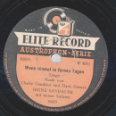 Heinz Sandauer - Mexikanische Serenade / Wenn einmal in fernen Tagen